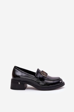 Mokasyny Model Vinceza 18102 Black - Step in style Step in style