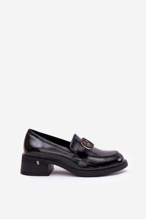 Mokasyny Model Vinceza 18102 Black - Step in style Step in style Mokasyny Model Vinceza 18102 Black - Step in style Step in style