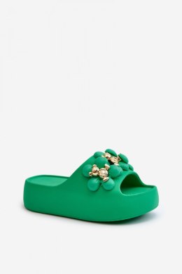 Sandał Klapki Model Bremavia BG181 Green - Step in style Step in style