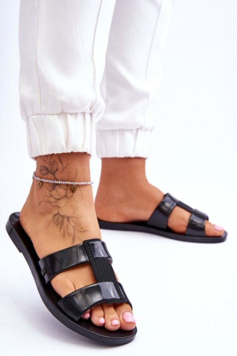 Sandał Klapki Model Zaxy JJ285263 Black - Step in style Step in style Sandał Klapki Model Zaxy JJ285263 Black - Step in style Step in style