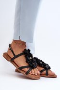 Sandały Model Abidina JL85 Black - Step in style Step in style Sandały Model Abidina JL85 Black - Step in style Step in style