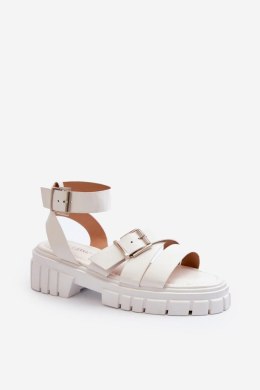 Sandały Model Eladira N75-29 White - Step in style Step in style