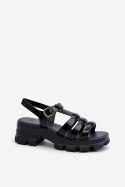 Sandały Model Zaxy NN285039 Black - Step in style Step in style Sandały Model Zaxy NN285039 Black - Step in style Step in style