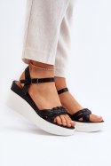 Sandały Modele Esinna PS19 Black - Step in style Step in style Sandały Modele Esinna PS19 Black - Step in style Step in style