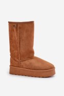 Śniegowce Model Big Star OO274893 Camel - Step in style Step in style Śniegowce Model Big Star OO274893 Camel - Step in style Step in style