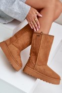 Śniegowce Model Big Star OO274893 Camel - Step in style Step in style Śniegowce Model Big Star OO274893 Camel - Step in style Step in style