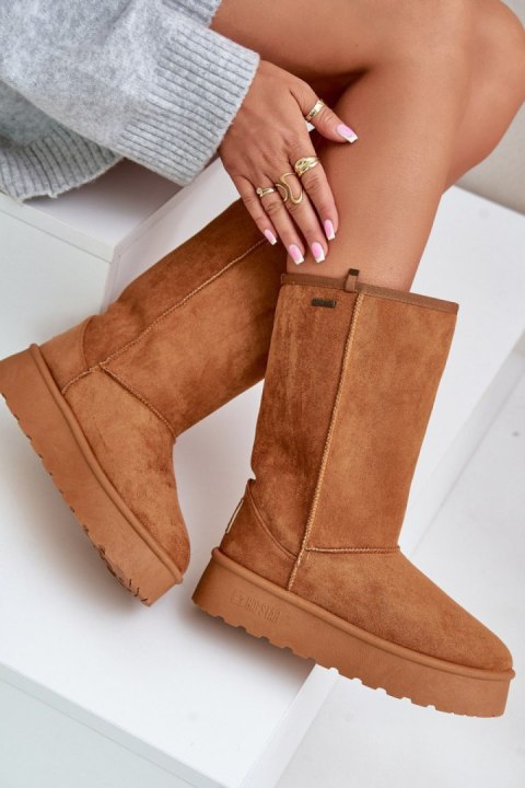 Śniegowce Model Big Star OO274893 Camel - Step in style Step in style Śniegowce Model Big Star OO274893 Camel - Step in style Step in style