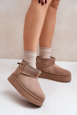 Śniegowce Model Big Star OO274A100 Beige - Step in style Step in style