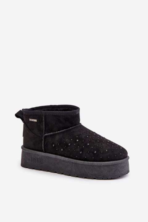 Śniegowce Model Big Star OO274A105 Black - Step in style Step in style Śniegowce Model Big Star OO274A105 Black - Step in style Step in style