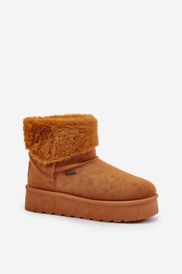 Śniegowce Model Big Star OO274A106 Camel - Step in style Step in style