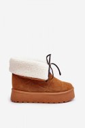 Śniegowce Model Olimuka VL212P Camel - Step in style Step in style Śniegowce Model Olimuka VL212P Camel - Step in style Step in style