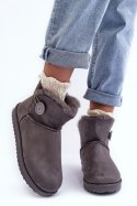 Śniegowce Model Siriol VL200P Grey - Step in style Step in style Śniegowce Model Siriol VL200P Grey - Step in style Step in style