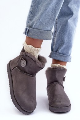 Śniegowce Model Siriol VL200P Grey - Step in style Step in style
