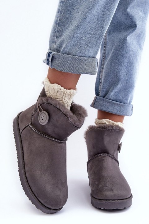 Śniegowce Model Siriol VL200P Grey - Step in style Step in style Śniegowce Model Siriol VL200P Grey - Step in style Step in style