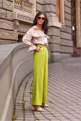 Spodnie Damskie Model LIM SPD0020 Limonka - Roco Fashion Roco Fashion