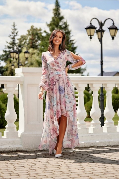 Sukienka Model Carlotta SUK0412-36D Multicolor - Roco Fashion Roco Fashion Sukienka Model Carlotta SUK0412-36D Multicolor - Roco Fashion Roco Fashion
