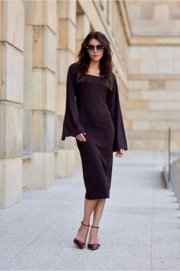 Sukienka Model Janet BRA SUK0494 Brown - Roco Fashion Roco Fashion