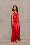 Sukienka Model Lamelia CZE SUK0445 Red - Roco Fashion Roco Fashion Sukienka Model Lamelia CZE SUK0445 Red - Roco Fashion Roco Fashion