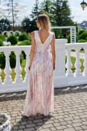 Sukienka Model Lorena SUK0479 59D Multicolor - Roco Fashion Roco Fashion Sukienka Model Lorena SUK0479 59D Multicolor - Roco Fashion Roco Fashion