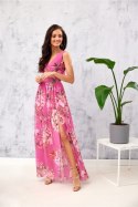 Sukienka Model SUK0361 01D Pink - Roco Fashion Roco Fashion Sukienka Model SUK0361 01D Pink - Roco Fashion Roco Fashion
