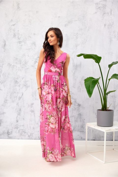 Sukienka Model SUK0361 01D Pink - Roco Fashion Roco Fashion Sukienka Model SUK0361 01D Pink - Roco Fashion Roco Fashion