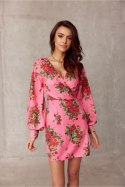 Sukienka Model SUK0391 E25 Pink - Roco Fashion Roco Fashion Sukienka Model SUK0391 E25 Pink - Roco Fashion Roco Fashion