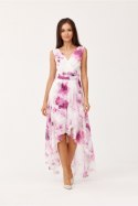 Sukienka Model SUK0401 33D Pink - Roco Fashion Roco Fashion Sukienka Model SUK0401 33D Pink - Roco Fashion Roco Fashion
