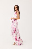 Sukienka Model SUK0401 33D Pink - Roco Fashion Roco Fashion Sukienka Model SUK0401 33D Pink - Roco Fashion Roco Fashion