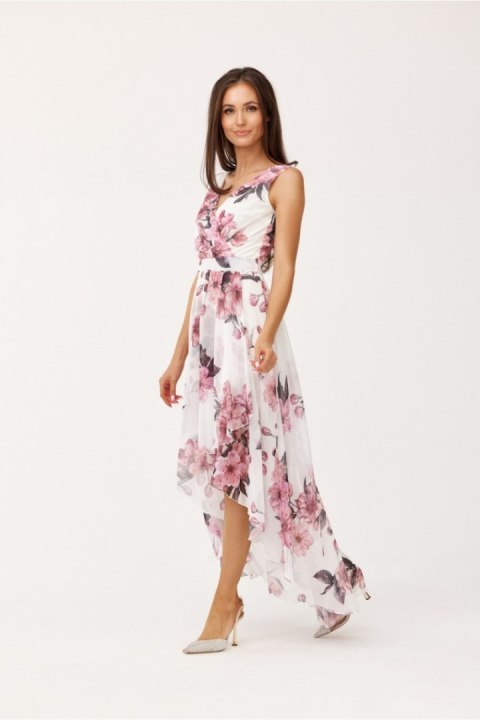 Sukienka Model SUK0401 35D Multicolor - Roco Fashion Roco Fashion Sukienka Model SUK0401 35D Multicolor - Roco Fashion Roco Fashion