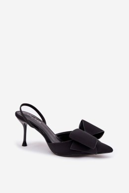 Szpilki Model Eklevia UC-158 Black - Step in style Step in style