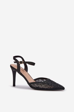 Szpilki Model Nanadra CC241P Black - Step in style Step in style