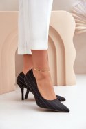 Szpilki Model Tifidra SQC-124 Black - Step in style Step in style Szpilki Model Tifidra SQC-124 Black - Step in style Step in style