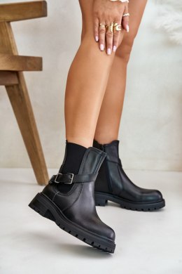 Sztyblety Model Sergio Leone TR719-S Black - Step in style Step in style
