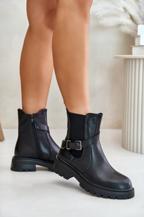 Sztyblety Model Sergio Leone TR719-S Black - Step in style Step in style Sztyblety Model Sergio Leone TR719-S Black - Step in style Step in style