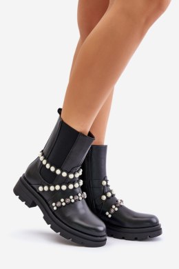 Sztyblety Model Sintitia U9AX58090-1 Black - Step in style Step in style