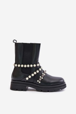 Sztyblety Model Sintitia U9AX58090-1 Black - Step in style Step in style