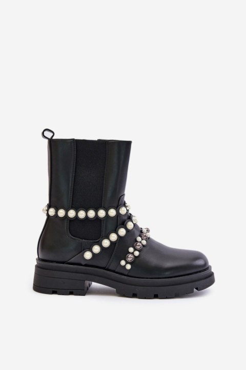 Sztyblety Model Sintitia U9AX58090-1 Black - Step in style Step in style Sztyblety Model Sintitia U9AX58090-1 Black - Step in style Step in style