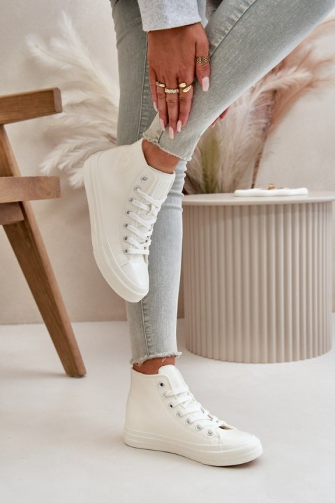 Trampki Model Big Star OO274932 White - Step in style Step in style Trampki Model Big Star OO274932 White - Step in style Step in style