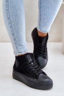Trampki Model Big Star OO274A443 Black - Step in style Step in style Trampki Model Big Star OO274A443 Black - Step in style Step in style