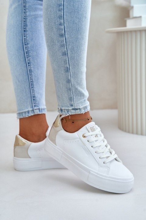 Trampki Model Big Star OO274A452 White - Step in style Step in style Trampki Model Big Star OO274A452 White - Step in style Step in style