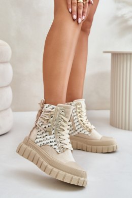 Trampki Model Kernia EV-335 Light Beige - Step in style Step in style