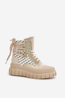 Trampki Model Kernia EV-335 Light Beige - Step in style Step in style