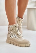Trampki Model Kernia EV-335 Light Beige - Step in style Step in style Trampki Model Kernia EV-335 Light Beige - Step in style Step in style