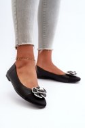 Baleriny Model Divinella T601P Black - Step in style Step in style Baleriny Model Divinella T601P Black - Step in style Step in style