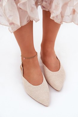 Baleriny Model Hefion 2233 Beige - Step in style Step in style