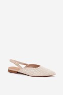 Baleriny Model Hefion 2233 Beige - Step in style Step in style Baleriny Model Hefion 2233 Beige - Step in style Step in style