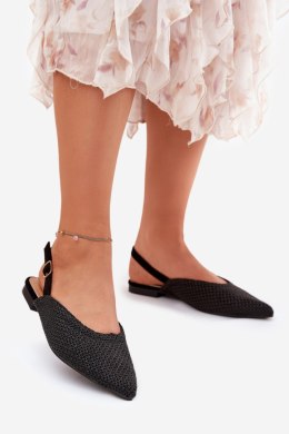 Baleriny Model Hefion 2233 Black - Step in style Step in style