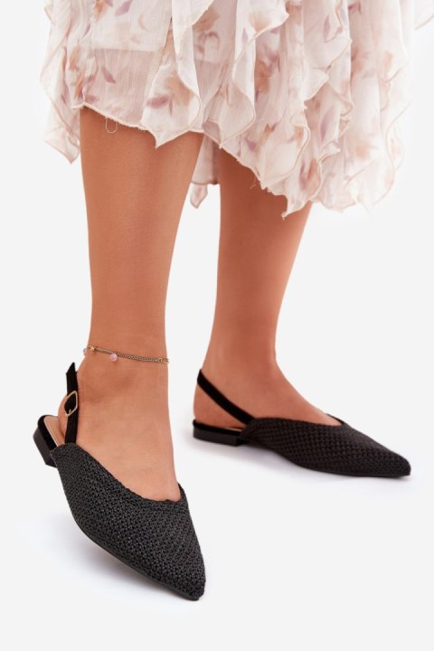 Baleriny Model Hefion 2233 Black - Step in style Step in style Baleriny Model Hefion 2233 Black - Step in style Step in style
