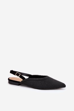 Baleriny Model Hefion 2233 Black - Step in style Step in style