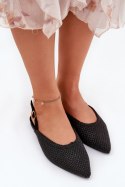 Baleriny Model Hefion 2233 Black - Step in style Step in style Baleriny Model Hefion 2233 Black - Step in style Step in style